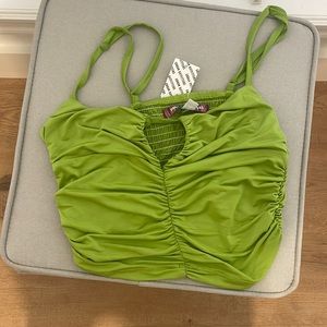 Urban outfitters green top